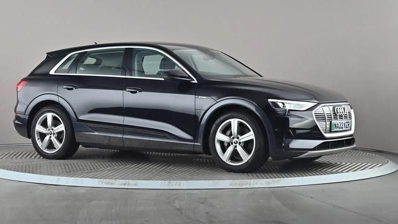 Black Used 2022 Audi e-tron SUV | £18,177 (Good price) - Image 1/3