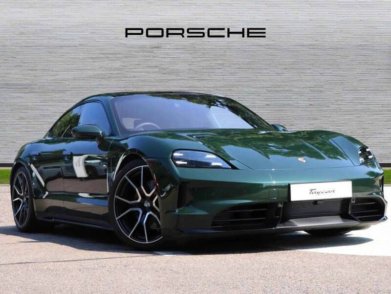Oak green metallic neo New 2024 Porsche Taycan 4S Sedan | £89,900 (Fair price) - Image 1/4