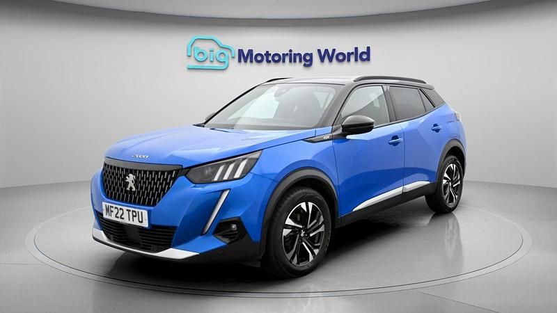 Used Peugeot 2008 GT 131 HP (96 kW) 2022 Blue SUV