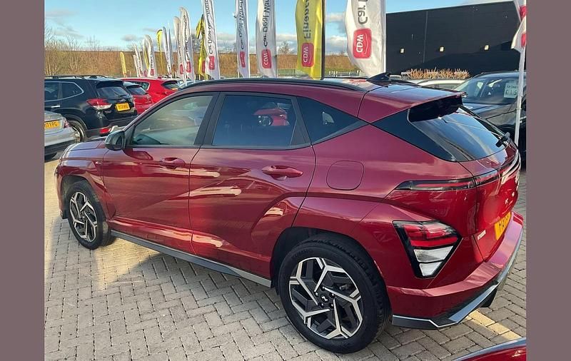 Used Hyundai Kona N Line 139 HP (102 kW) 2023 Red SUV