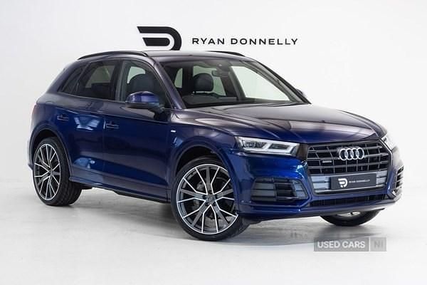 Used Audi Q5 S-Line 190 HP (139 kW) 2017 Blue SUV