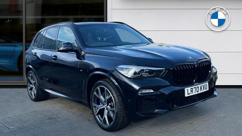 Black Used 2020 BMW X5 M Sport SUV | £44,806 (Fair price) - Image 1/4