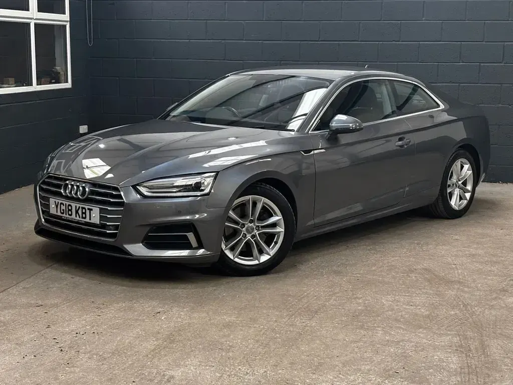 Used Audi A5 Sport 150 HP (110 kW) 2018 Grey Coupe