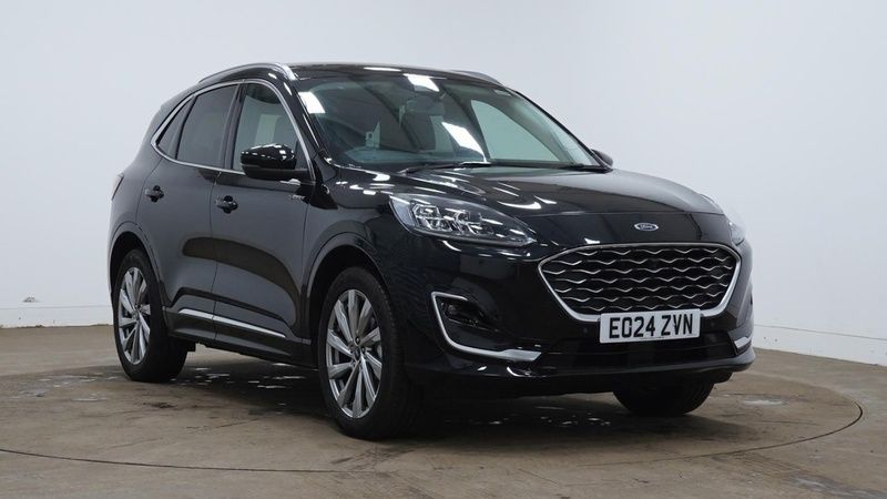 Black Used 2024 Ford Kuga Vignale SUV | £26,995 (A bit pricey) - Image 1/4