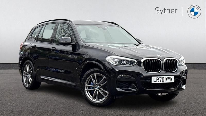 Used BMW X3 M Sport 288 HP (211 kW) 2020 Black SUV