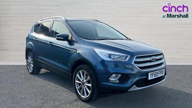 Used Ford Kuga Titanium 150 HP (110 kW) 2019 Blue SUV