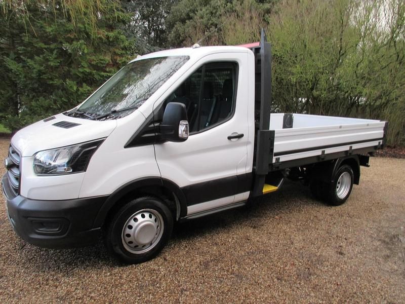 Used Ford Transit 130 HP (95 kW) 2022 White Pickup