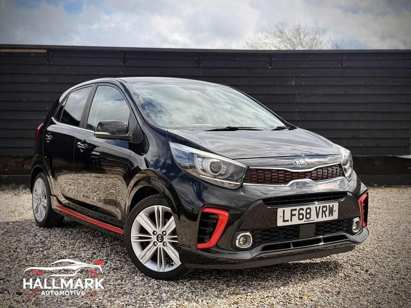Used Kia Picanto GT-Line 83 HP (61 kW) 2018 Black Hatchback