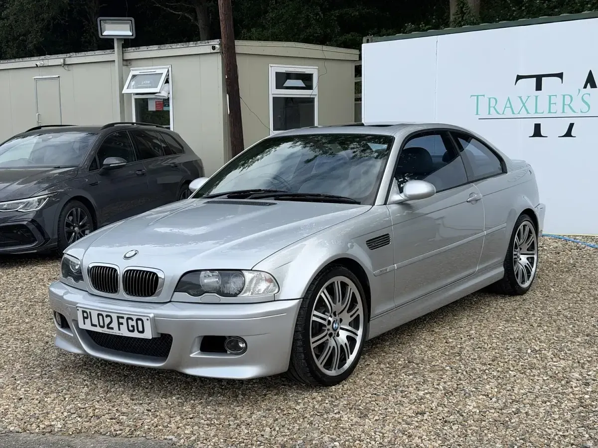 Used BMW M3 Impressive 343 HP (252 kW) 2002 Silver Coupe