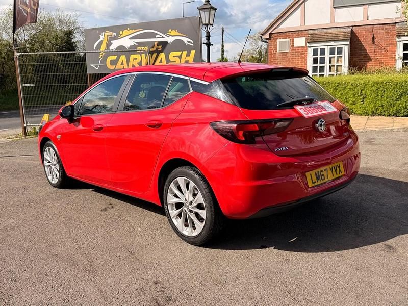 Used Vauxhall Astra 2017 Red Hatchback