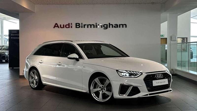 White Used 2023 Audi A4 S-Line Estate | £24,873 (Fair price) - Image 1/4
