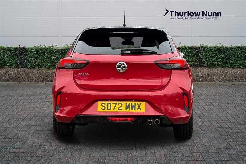 Used Vauxhall Corsa Ultimate 130 HP (95 kW) 2022 Red Hatchback