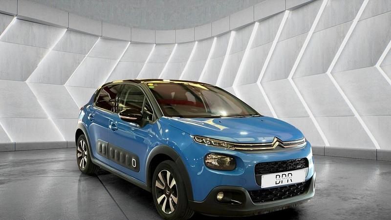 Used Citroën C3 Flair 110 HP (80 kW) 2018 Blue Hatchback