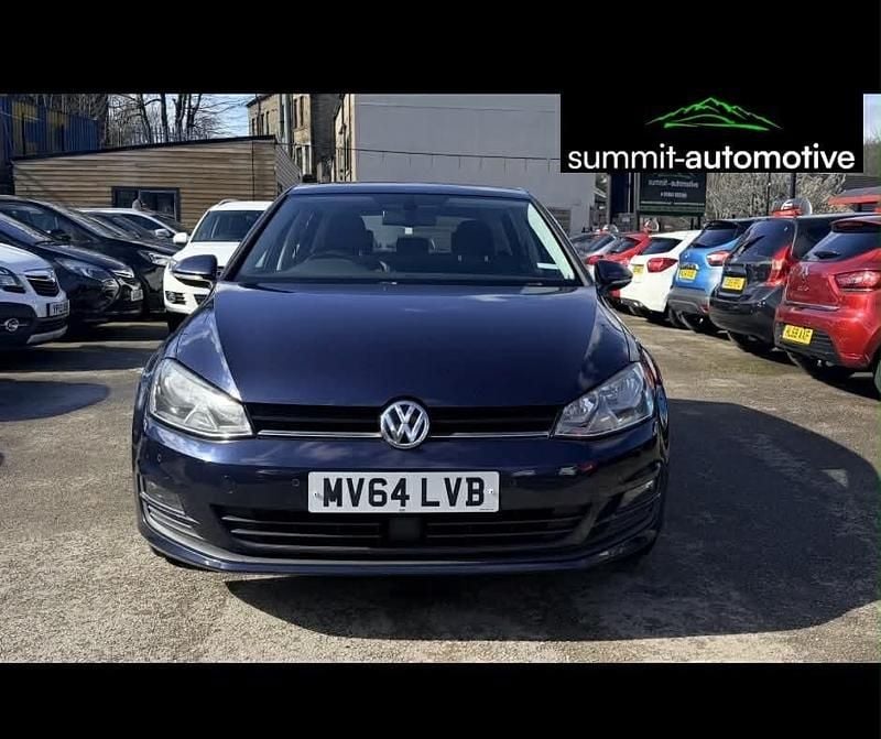 Used VW Golf VII Match 105 HP (77 kW) 2014 Blue Hatchback