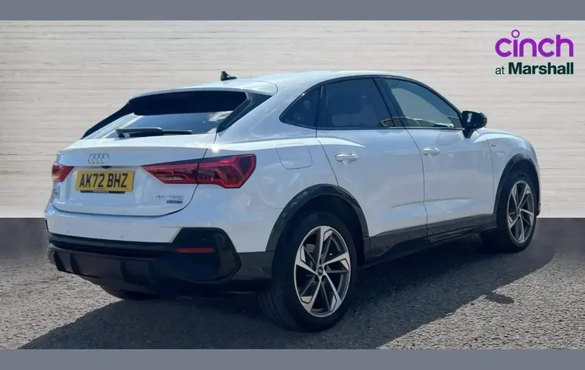 Used Audi Q3 Black Edition 245 HP (180 kW) 2022 White SUV