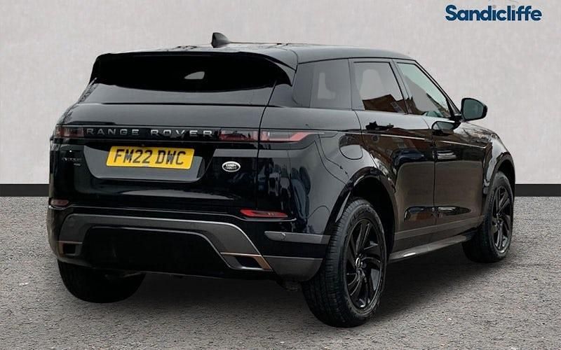 Used Land Rover Range Rover evoque SE Dynamic 309 HP (227 kW) 2022 Metallic  santorini black Hatchback