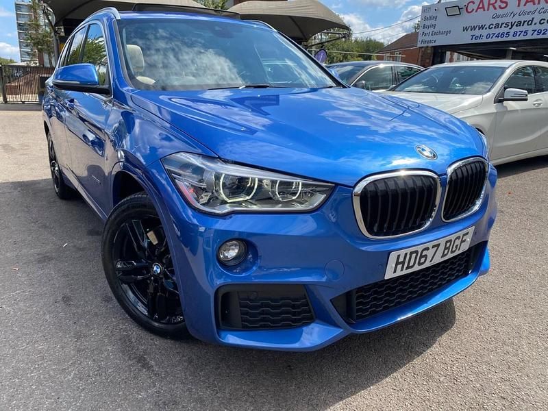 Blue Used 2017 BMW X1 M Sport SUV | £14,299 (Expensive) - Image 1/4