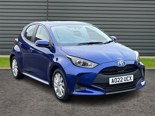 Blue Used 2022 Toyota Yaris Hatchback | £15,995 (Fair price) - Image 1/1