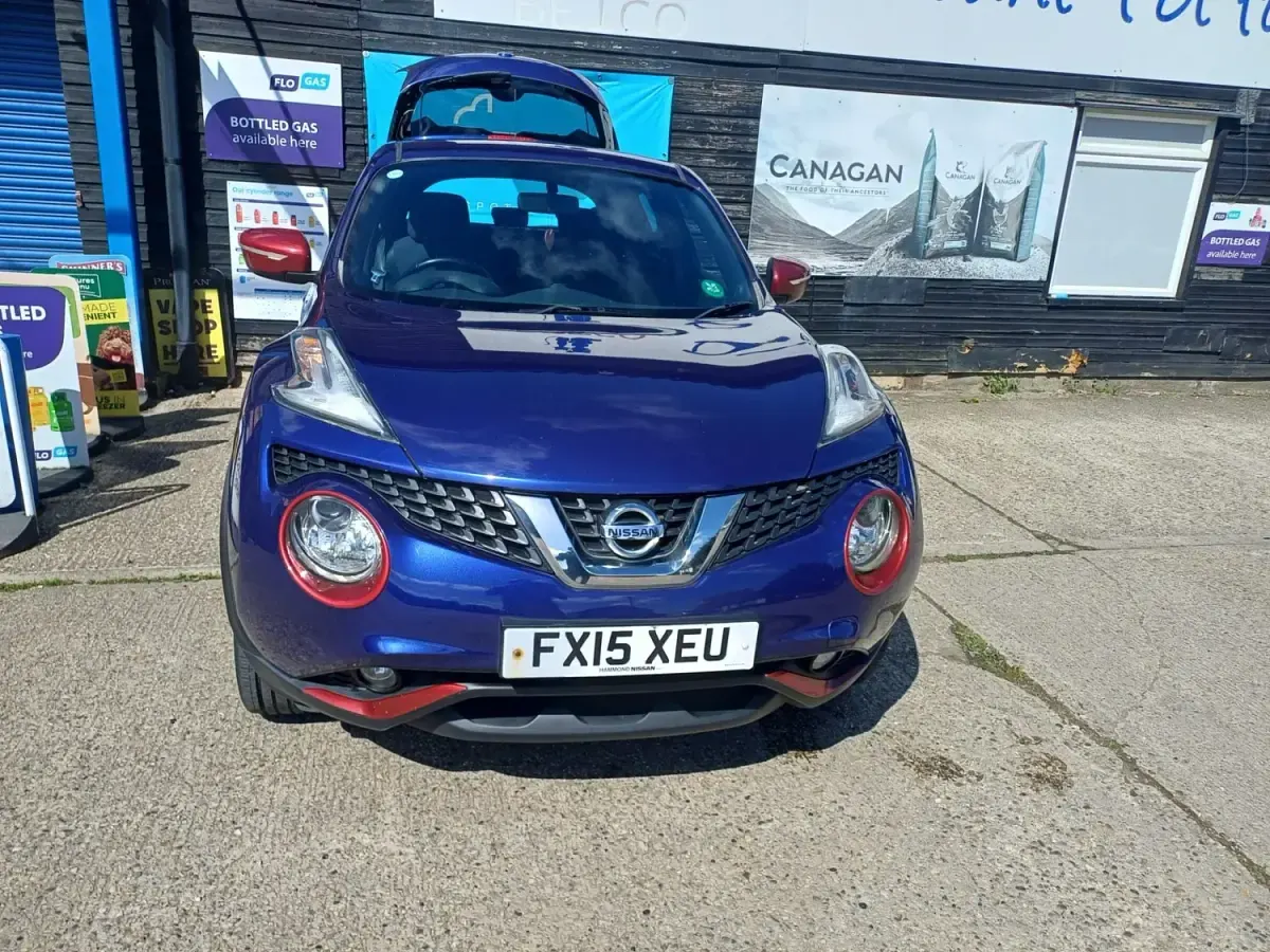 Używany Nissan Juke Acenta Premium 2015 Niebieski SUV