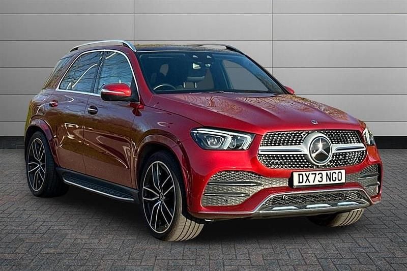 Used Mercedes GLE450 AMG AMG line 367 HP (269 kW) 2023 Red Estate