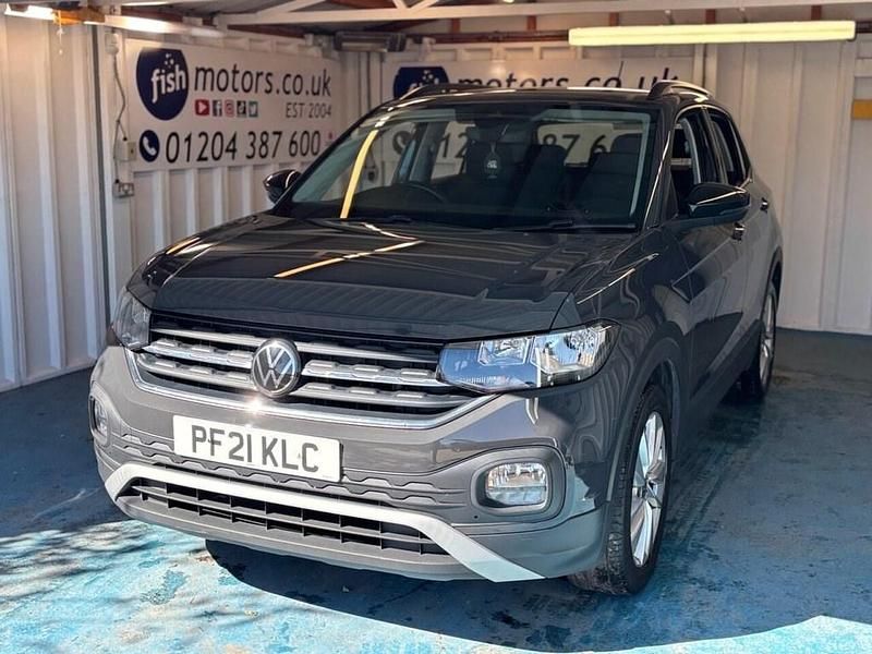 Used VW T-Cross SE 95 HP (69 kW) 2021 Grey SUV