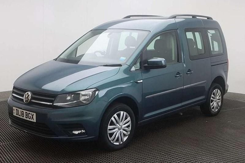 Green Used 2018 VW Caddy Life MPV | £12,895 (Super price) - Image 1/1