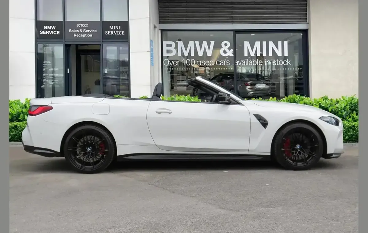 Used BMW M4 Cabriolet Competition Edition 502 HP (369 kW) 2022 White Cabriolet