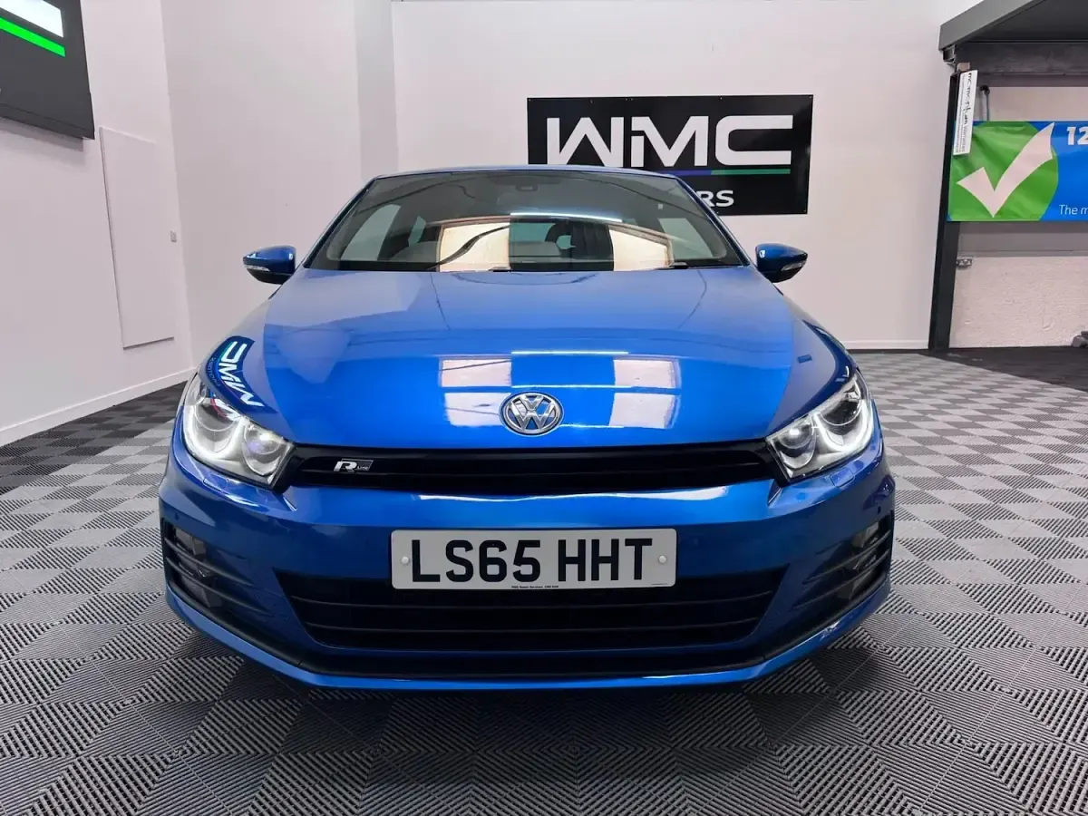 Used VW Scirocco R-line 184 HP (135 kW) 2015 Blue Coupe