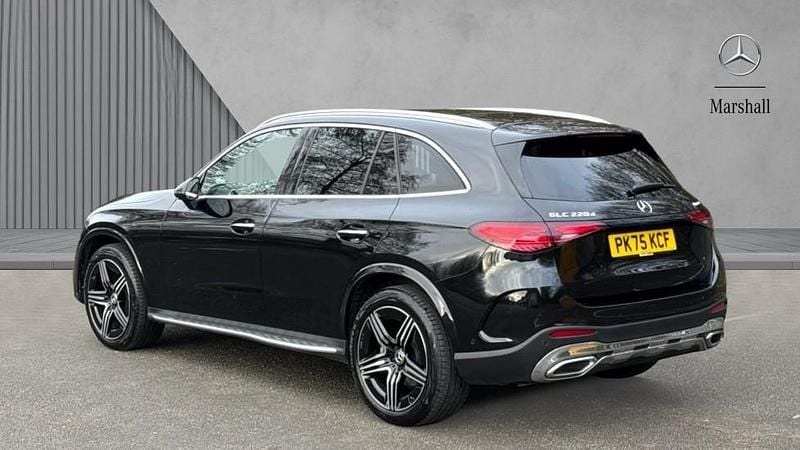 Used Mercedes GLC220 AMG Line Premium 197 HP (144 kW) 2025 Obsidian black metallic SUV