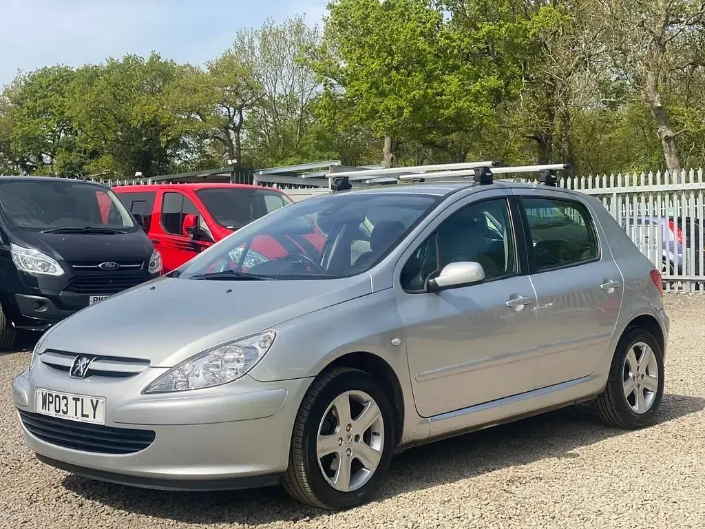 Używany Peugeot 307 109 KM (80 kW) 2003 Srebrny Hatchback