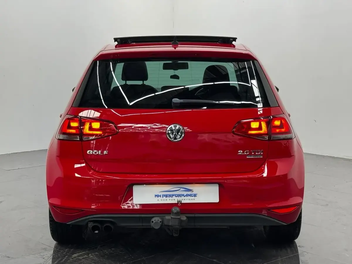 Used VW Golf VII GT 150 HP (110 kW) 2013 Red Hatchback