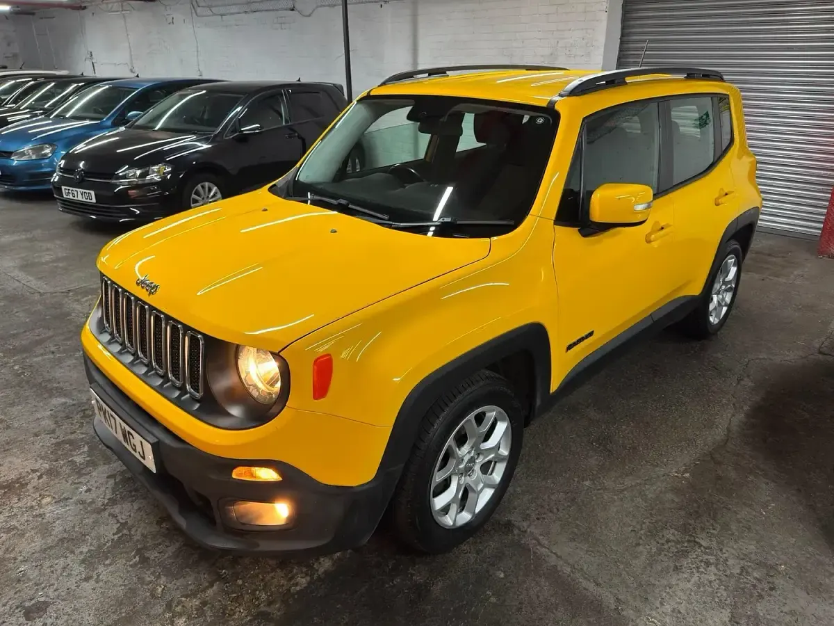 Used Jeep Renegade Longitude 120 HP (88 kW) 2017 Yellow SUV