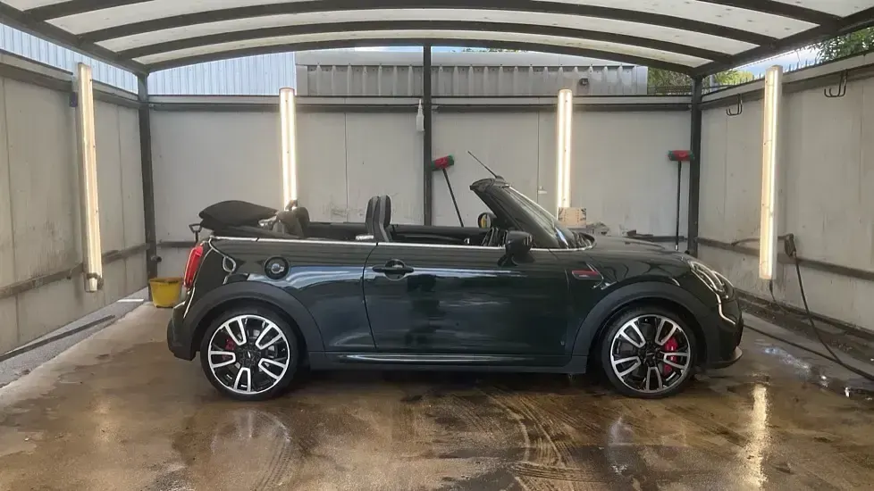 Used Mini John Cooper Works Cabriolet 228 HP (167 kW) 2024 Green Cabriolet