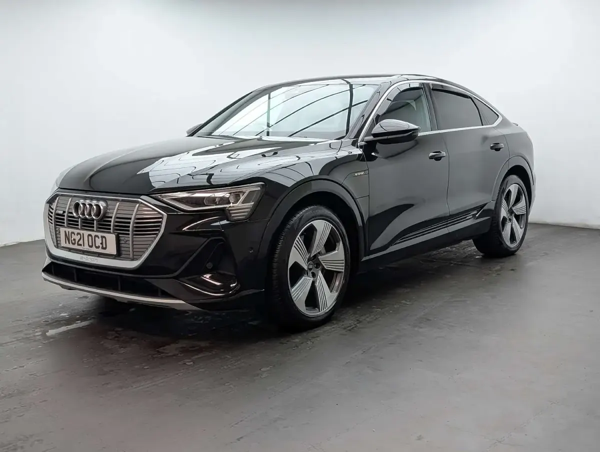 Used Audi e-tron Sportback S-Line 300 kW (408 HP) 2021 Black SUV