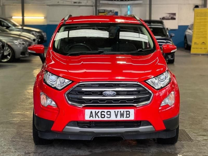 Used Ford Ecosport Titanium 125 HP (91 kW) 2019 Red SUV