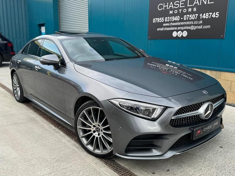 Grey Used 2019 Mercedes CLS400 AMG Line Premium Plus Coupe | £22,695 (Good price) - Image 1/4