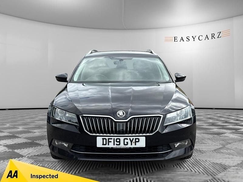 Black Used 2019 Skoda Superb SE L Executive Estate | £13,395 (Fair price) - Image 1/3