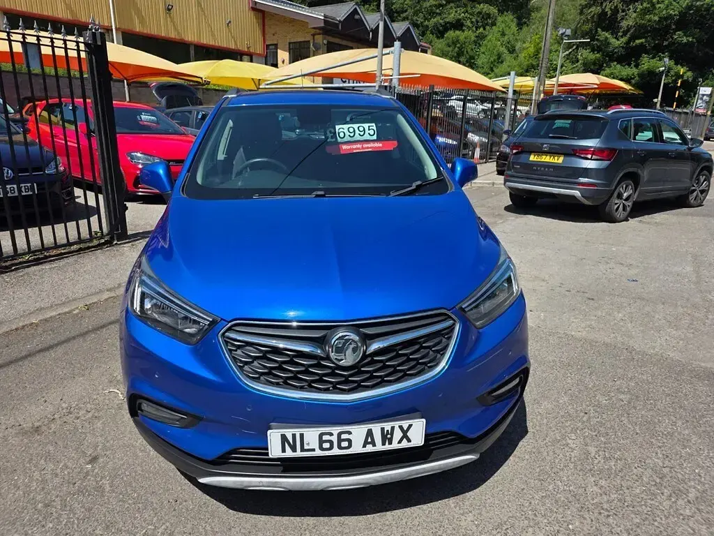 Used Vauxhall Mokka X Active 115 HP (84 kW) 2016 Blue SUV