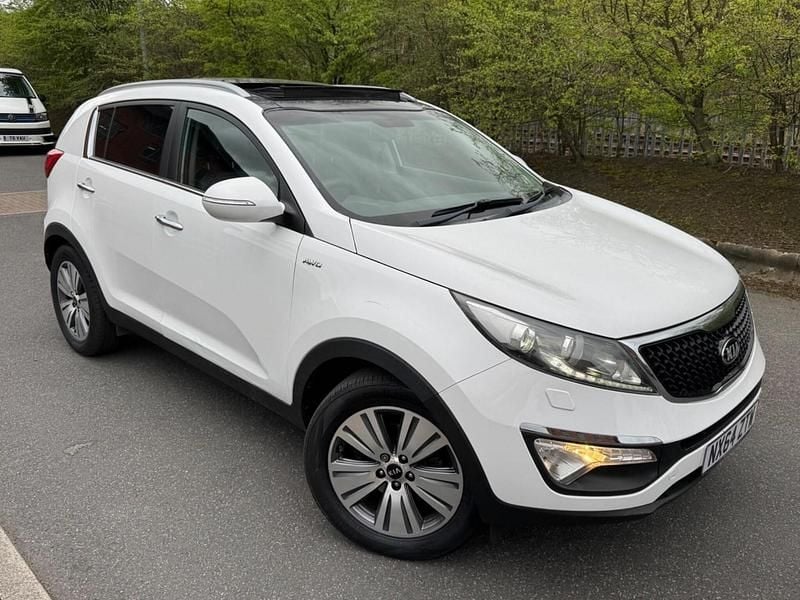 Used Kia Sportage 134 HP (98 kW) 2014 White SUV