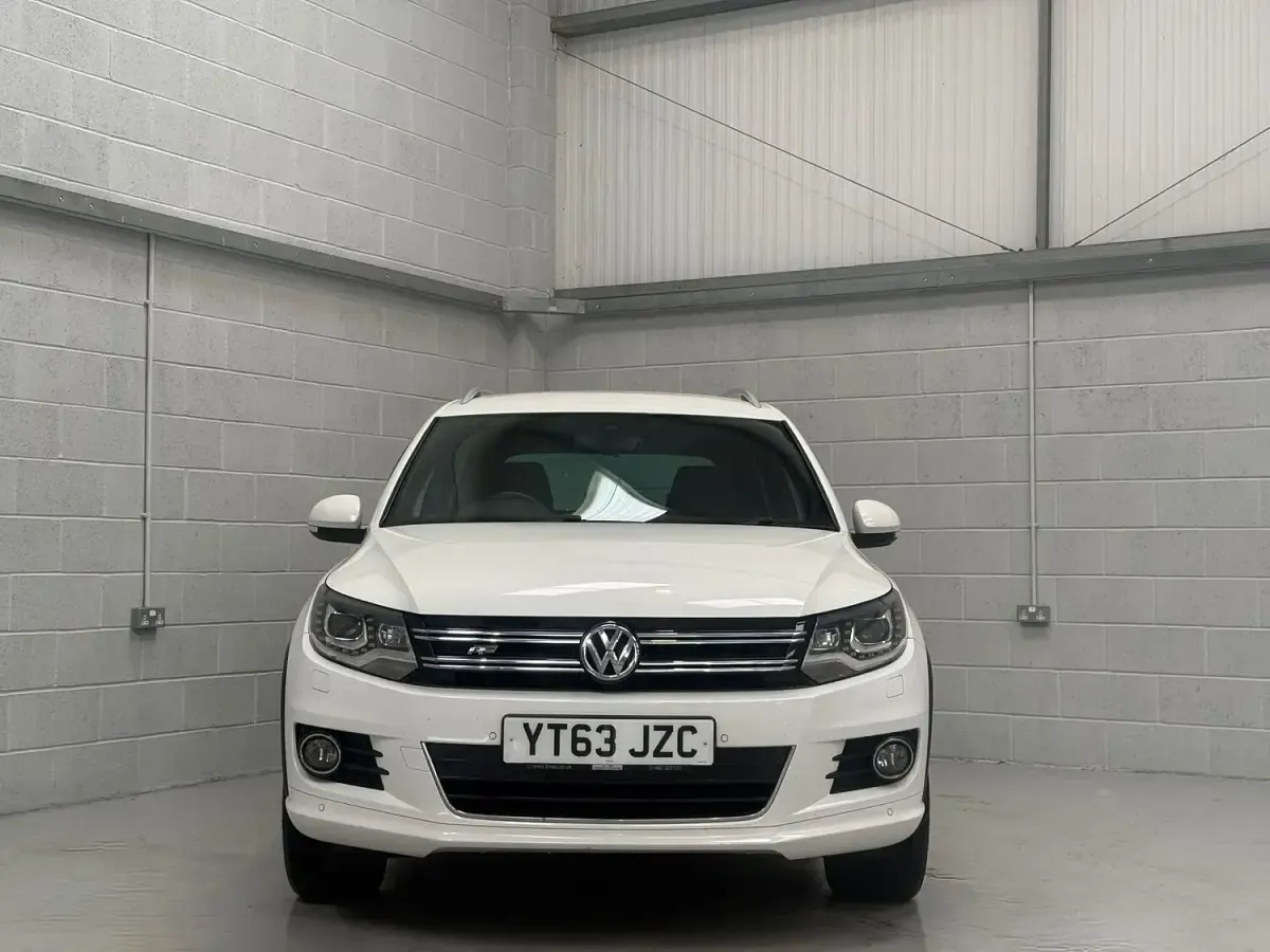 Used VW Tiguan R-line 177 HP (130 kW) 2013 White SUV