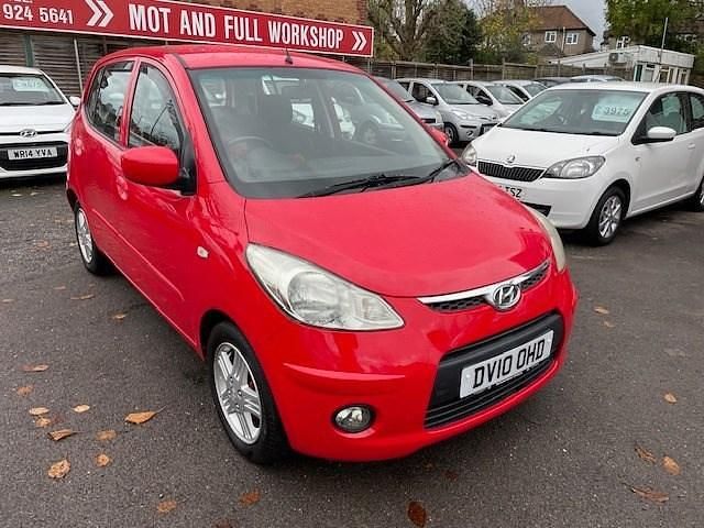 Red Used 2010 Hyundai i10 Edition Hatchback | £3,175 (Expensive) - Image 1/4