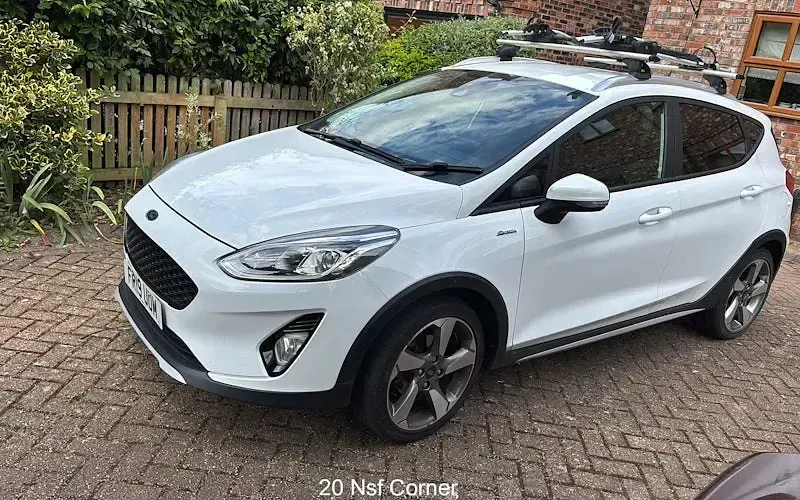 Used Ford Fiesta Active 101 HP (74 kW) 2019 White Hatchback
