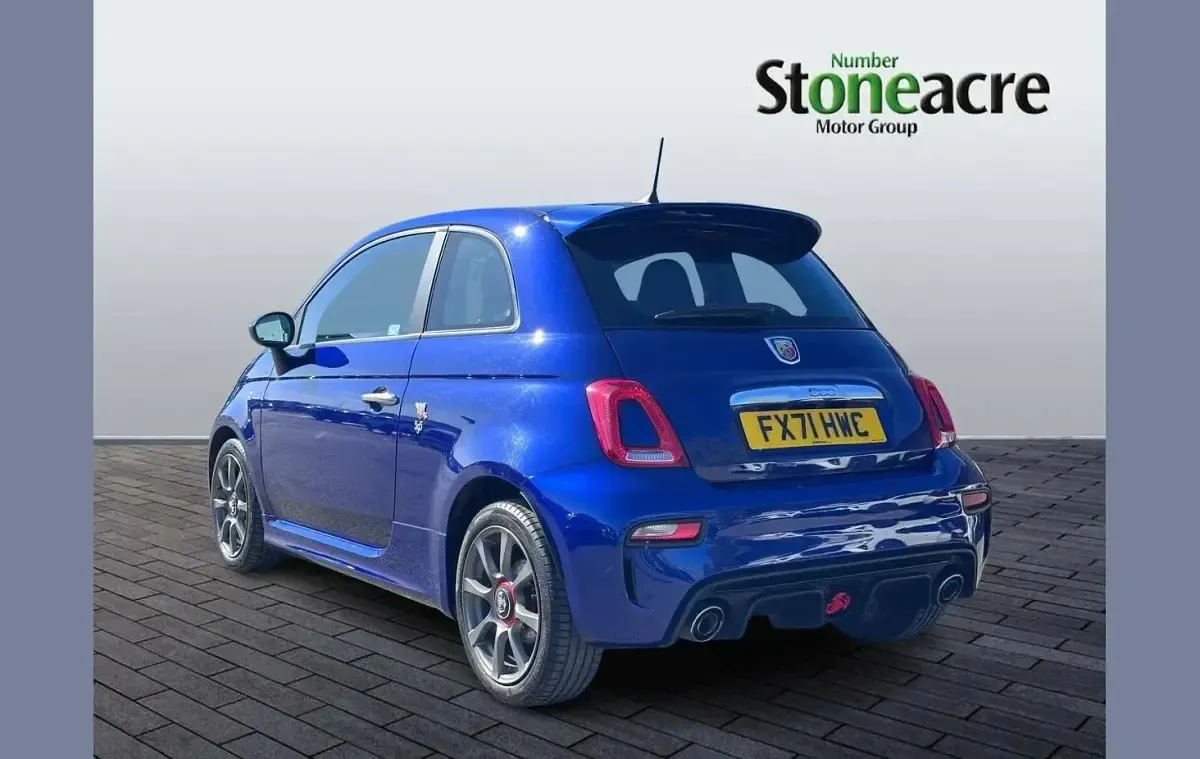 Used Abarth 595 145 HP (106 kW) 2021 Blue Hatchback