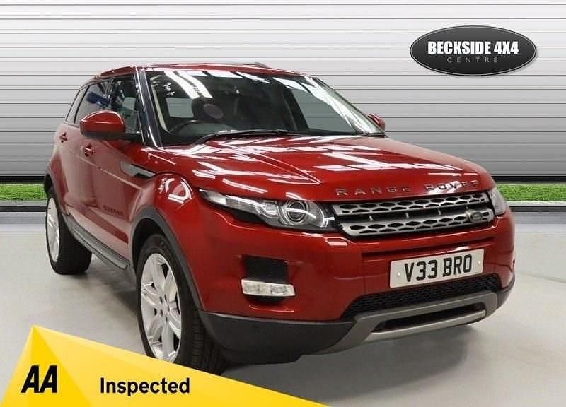 Red Used 2014 Land Rover Range Rover evoque Pure SUV | £8,750 (Good price) - Image 1/2