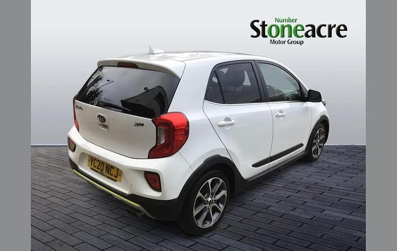 Used Kia Picanto X-Line 83 HP (61 kW) 2020 White Hatchback