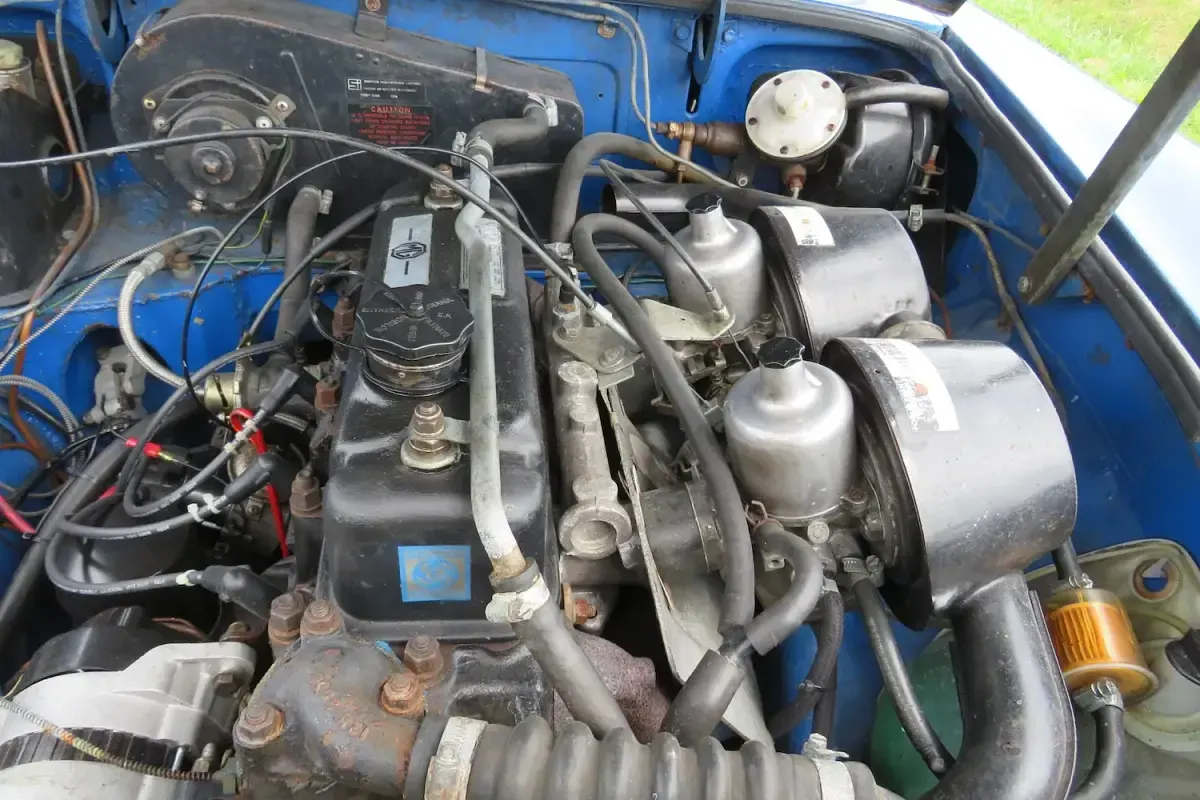 Used MG B 95 HP (69 kW) 1976 Blue Cabriolet