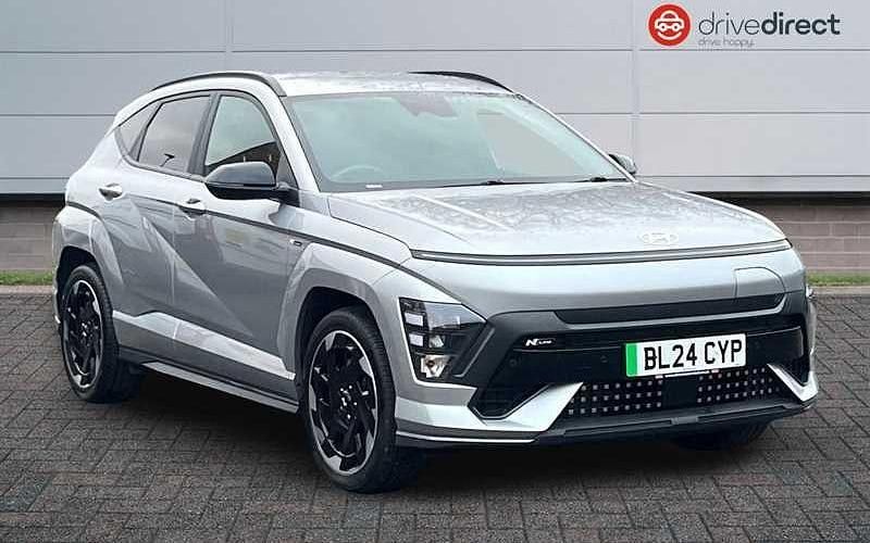 Silver Used 2024 Hyundai Kona N Line SUV | £23,346 (A bit pricey) - Image 1/4