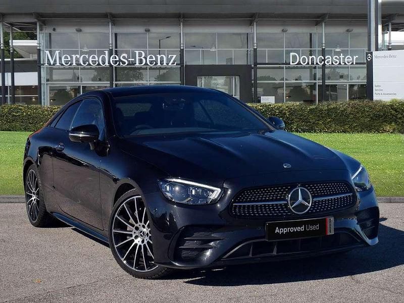 Black Used 2023 Mercedes E220 AMG line Coupe | £36,990 - Image 1/4