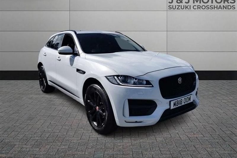 White Used 2018 Jaguar F-Pace R-Sport SUV | £15,295 (Super price) - Image 1/1