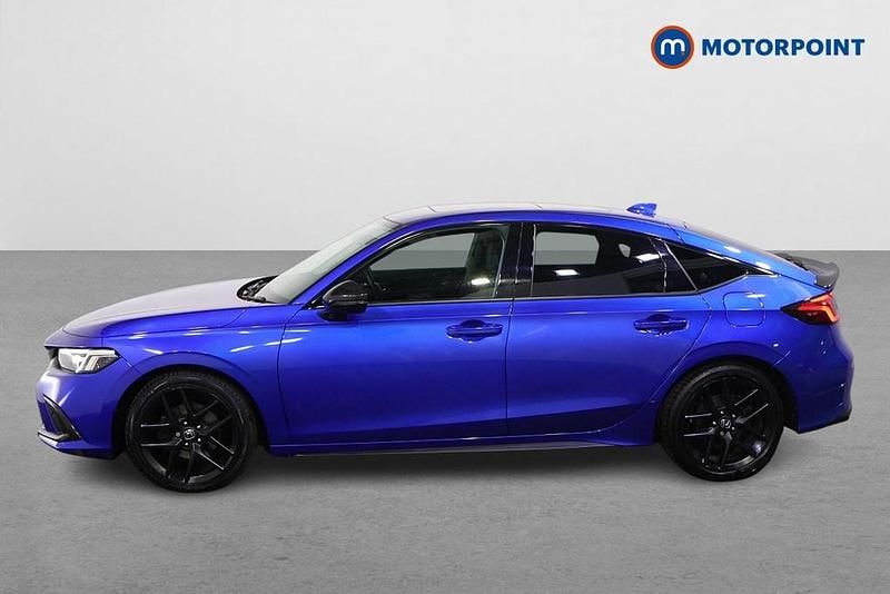 Used Honda Civic Advance 143 HP (105 kW) 2024 Blue Hatchback